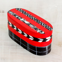 Load image into Gallery viewer, Twelve Cotton Worry Dolls with a Pinewood Box from Guatemala - Country Beauties | NOVICA