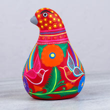 Load image into Gallery viewer, Hand Crafted Ceramic Dove Shaped Sculpture from Mexico - Spotted Dove | NOVICA