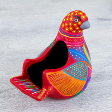 Load image into Gallery viewer, Hand Crafted Ceramic Dove Shaped Sculpture from Mexico - Spotted Dove | NOVICA