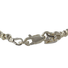 Load image into Gallery viewer, Geometric Sterling Silver Beaded Bracelet from Guatemala - Gleaming Geometry | NOVICA