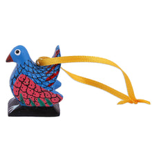 Load image into Gallery viewer, Wood Alebrije Chicken Ornaments (Set of 5) from Mexico - Sweet Chickens | NOVICA