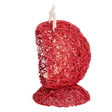 Load image into Gallery viewer, Red Handcrafted Natural Fiber Nativity Scene with Star - Star Nativity in Red | NOVICA