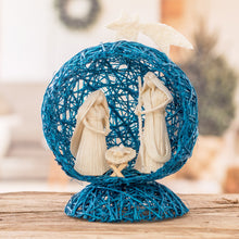 Load image into Gallery viewer, Star Nativity in Blue
