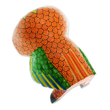 Load image into Gallery viewer, Mexican Hand Painted Copal Wood Owl Alebrije Sculpture - Nocturnal Mirage | NOVICA