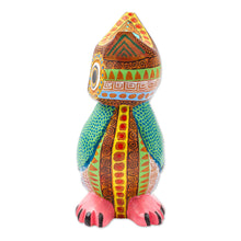 Load image into Gallery viewer, Hand-Carved Copal Wood Owl Alebrije Sculpture from Mexico - Dream Vision | NOVICA