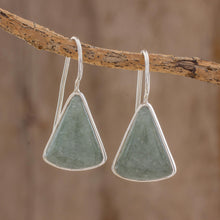Load image into Gallery viewer, Apple Green Mayan Triangles
