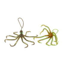 Load image into Gallery viewer, Glass Beaded Octopus Ornaments from Guatemala (Pair) - Beautiful Octopi | NOVICA