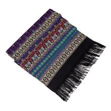 Load image into Gallery viewer, Handwoven Cotton Table Runner from Guatemala - Resplendent Tradition | NOVICA