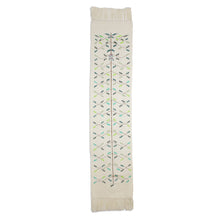 Load image into Gallery viewer, Tree-Themed Cotton Table Runner from Guatemala - Vined | NOVICA