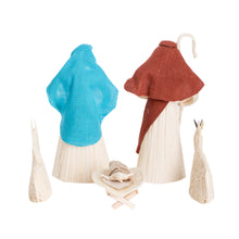 Load image into Gallery viewer, Natural Fiber Nativity Scene from Costa Rica (Set of 6) - Peace and Unity | NOVICA