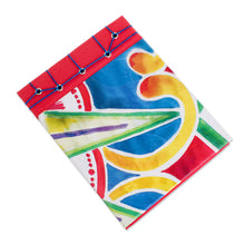 Load image into Gallery viewer, Abstract Colorful Paper Journal from Costa Rica (5.5 inch) - Colorful Abstraction | NOVICA