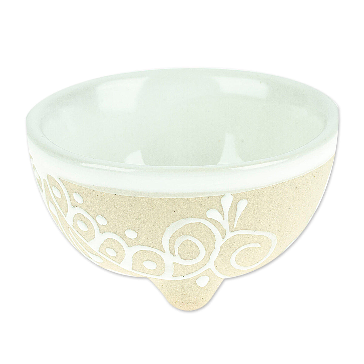 Twin Pinch Bowl White