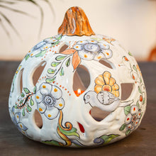 Load image into Gallery viewer, Floral Pumpkin