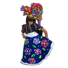 Load image into Gallery viewer, Alebrije-Themed Ceramic Sculpture from Mexico - Woman with Alebrijes | NOVICA