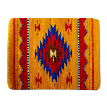 Load image into Gallery viewer, Multicolored Zapotec Wool Cushion Cover - Diamond Tradition | NOVICA