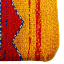 Load image into Gallery viewer, Multicolored Zapotec Wool Cushion Cover - Diamond Tradition | NOVICA