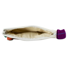Load image into Gallery viewer, Artisan Crafted Worry Doll Cosmetic Bag - Travel Companions | NOVICA