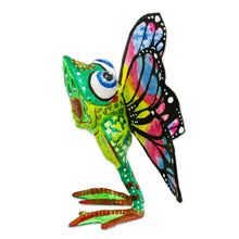 Load image into Gallery viewer, Hand Crafted Papier Mache Frog Alebrije - Frog of Abundance | NOVICA