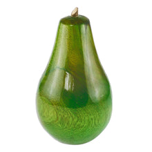 Load image into Gallery viewer, Guatemalan Cypress Wood Pear Sculpture - Pera | NOVICA
