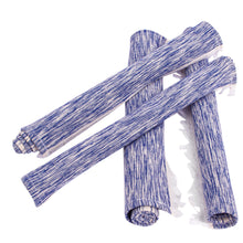 Load image into Gallery viewer, Hand Loomed Placemats in Blue and White (set of 4) - Inspiration in Azure | NOVICA