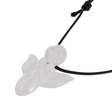 Load image into Gallery viewer, Handmade Art Glass Angel Necklace - Bright Angel | NOVICA