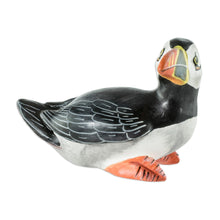 Load image into Gallery viewer, Guatemala Handcrafted Ceramic Atlantic Puffin Figurine - Atlantic Puffin | NOVICA