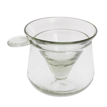 Load image into Gallery viewer, Two-Piece Recycled Martini Glass - Perfectly Chilled | NOVICA