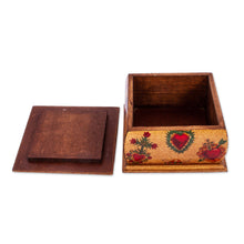 Load image into Gallery viewer, Sacred Heart Motif Decorative Box - Tonala Sacred Heart | NOVICA