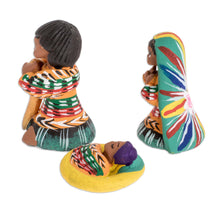 Load image into Gallery viewer, Handmade Nativity Scene (3 Pieces) - Petite Nativity | NOVICA
