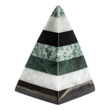 Load image into Gallery viewer, Handmade Jade Pyramid - Healing Pyramid | NOVICA
