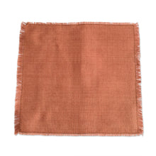 Load image into Gallery viewer, Handmade Cotton Table Linen Set (Set for 6) - Nutmeg Stripe | NOVICA