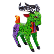 Load image into Gallery viewer, Handmade Alebrije Goat Figurine - Bold Goat | NOVICA