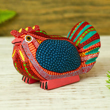 Load image into Gallery viewer, Handmade Hen Alebrije Sculpture - Audacious Hen | NOVICA