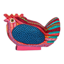 Load image into Gallery viewer, Handmade Hen Alebrije Sculpture - Audacious Hen | NOVICA