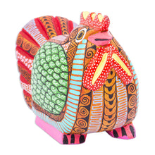 Load image into Gallery viewer, Hen Alebrije Figurine - Flirty Hen | NOVICA