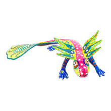 Load image into Gallery viewer, Handmade Alebrije Axolotl - Alert Axolotl | NOVICA