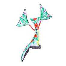 Load image into Gallery viewer, Handmade Papier Mache Cat Alebrije - Fanciful Cat | NOVICA