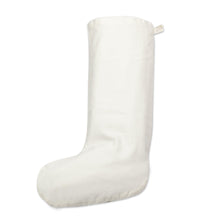 Load image into Gallery viewer, Dark Green Tenango Embroidered Christmas Stocking - Tenango Boot in Green | NOVICA