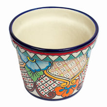 Load image into Gallery viewer, Artisan Hand Painted Flower Pot - Hidalgo Garden | NOVICA