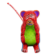 Load image into Gallery viewer, Wood Monkey Alebrije Figure Hiding His Eyes From Oaxaca - Monkey in Chaos | NOVICA