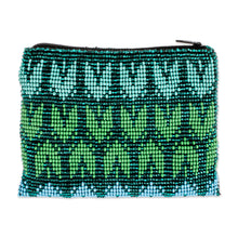 Load image into Gallery viewer, Hand-Beaded Coin Purse from Guatemala - Panabaj Glam | NOVICA
