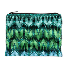 Load image into Gallery viewer, Hand-Beaded Coin Purse from Guatemala - Panabaj Glam | NOVICA