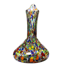 Load image into Gallery viewer, Artisan Crafted Recycled Glass Decanter - Jubilant Color | NOVICA