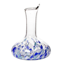 Load image into Gallery viewer, Artisan Crafted Glass Decanter - Cool Water | NOVICA