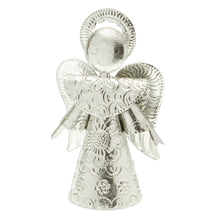 Load image into Gallery viewer, Handmade Tin Christmas Statuette (7 Inch) - Angel of Oaxaca | NOVICA