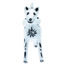 Load image into Gallery viewer, Day of the Dead Papier Mache Dog Figurine from Mexico - Skeleton Dog | NOVICA