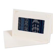Load image into Gallery viewer, Handcrafted Cotton-Accented Greeting Card - Details | NOVICA