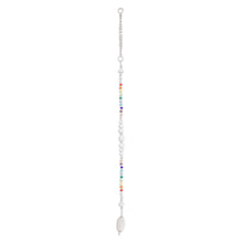 Load image into Gallery viewer, Rainbow Crystal and Glass Beaded Suncatcher from Guatemala - Rainbow Whispers | NOVICA