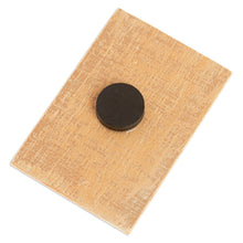 Load image into Gallery viewer, Mexican Wood Magnet with Red Heart Decoupage - Folk Heart | NOVICA