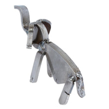 Load image into Gallery viewer, Recycled Auto Parts Elephant Figurine Handmade in Mexico - Microelephant | NOVICA